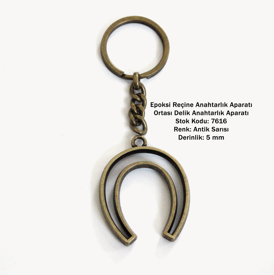 Epoksi Reçine Anahtarlık Aparatı 7616