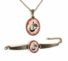 İlbay Çini Takı Kolye Bileklik Seti 2717DS212