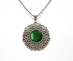 İlbay Çini Seramik Kolye 4215DS302