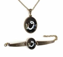 İlbay Çini Takı Kolye Bileklik Seti 2717DS200