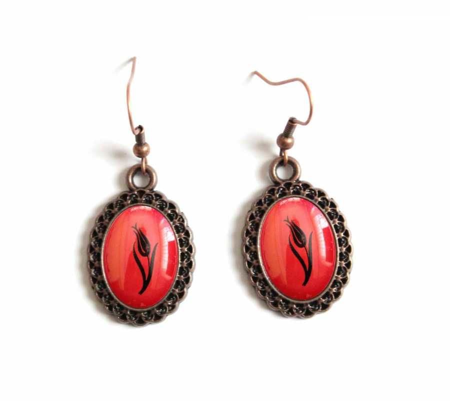 İlbay Çini Takı Küpe 6086DS500