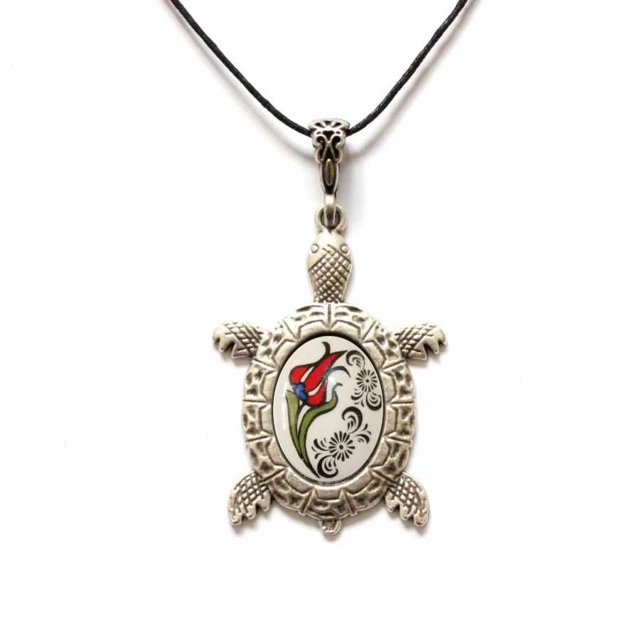 İlbay Çini Seramik Kolye 132DS018