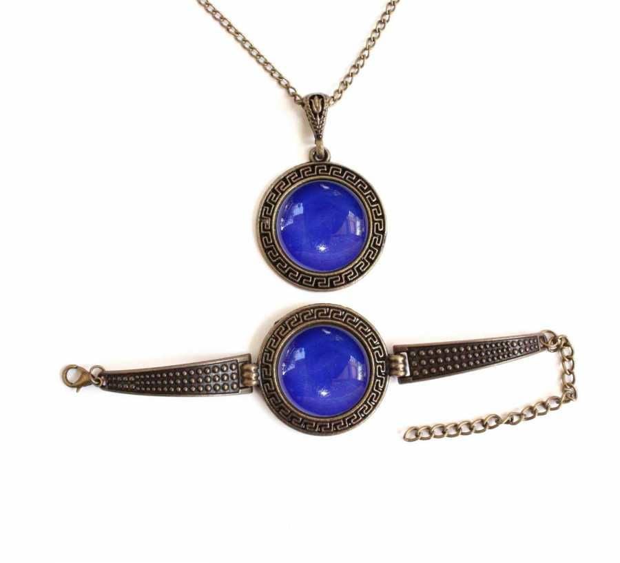 İlbay Çini Takı Kolye Bileklik Seti 2714DS356