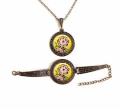 İlbay Çini Takı Kolye Bileklik Seti 2714DS143