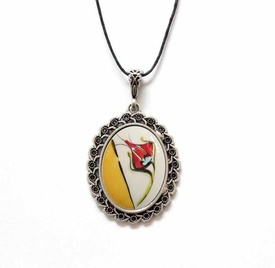 İlbay Çini Seramik Kolye 202DS028