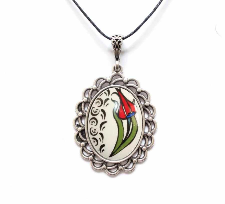 İlbay Çini Seramik Kolye 208DS007