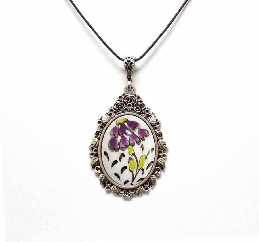 İlbay Çini Seramik Kolye 204DS034