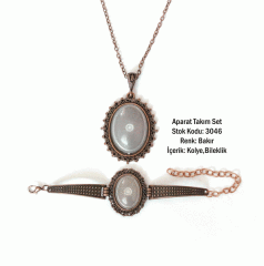 Kolye Bileklik Aparat Takım Set 3046 Bakır Kaplama