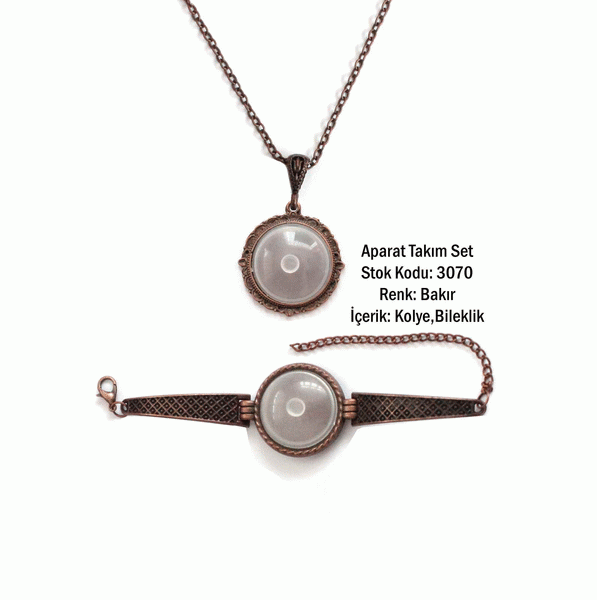 Kolye Bileklik Aparat Takım Set 3070 Bakır Kaplama
