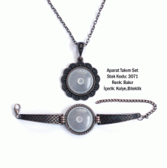 Kolye Bileklik Aparat Takım Set 3071 Bakır Kaplama