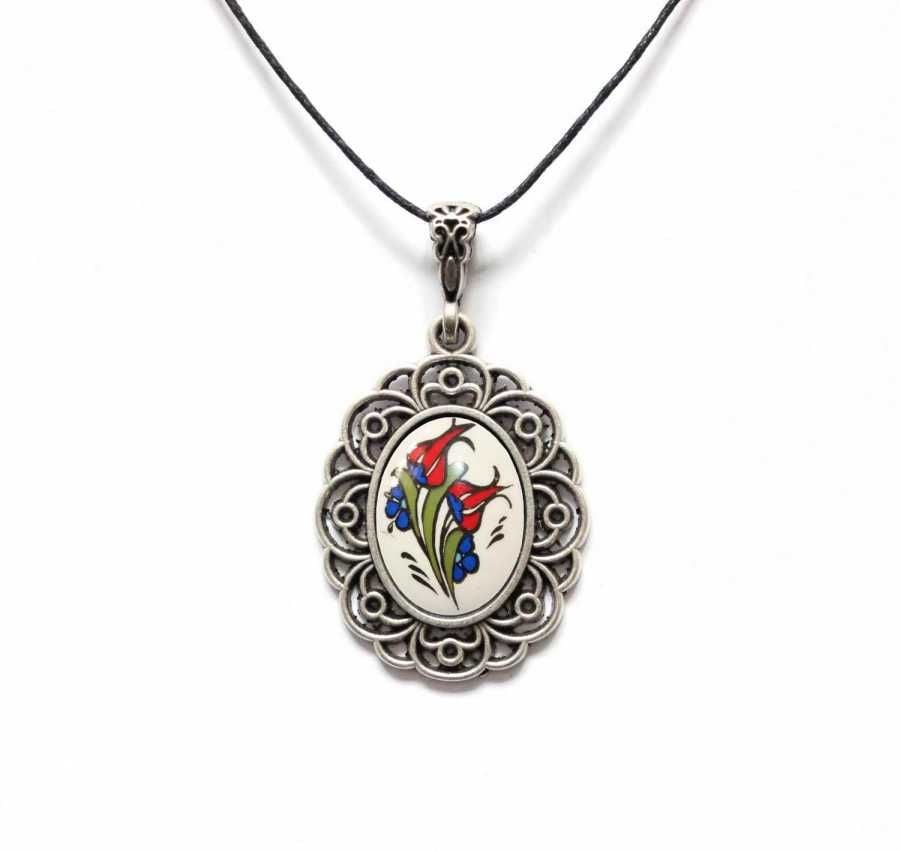 İlbay Çini Seramik Kolye 223DS010