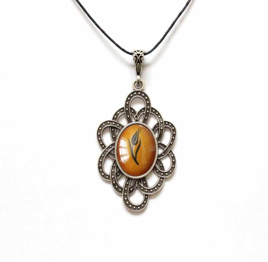 İlbay Çini Seramik Kolye 4219DS501