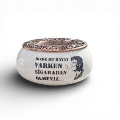 Esprili Poyraz Küllük Toptan Satış, 42 Adet Yazılı Poyraz Küllük