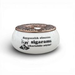 Esprili Poyraz Küllük Toptan Satış, 42 Adet Yazılı Poyraz Küllük