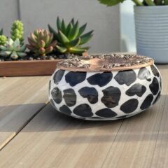 Siyah Dalmaçya Desenli Poyraz Küllük