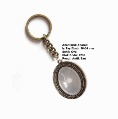 Anahtarlık Aparatı 7236 Antik Sarı