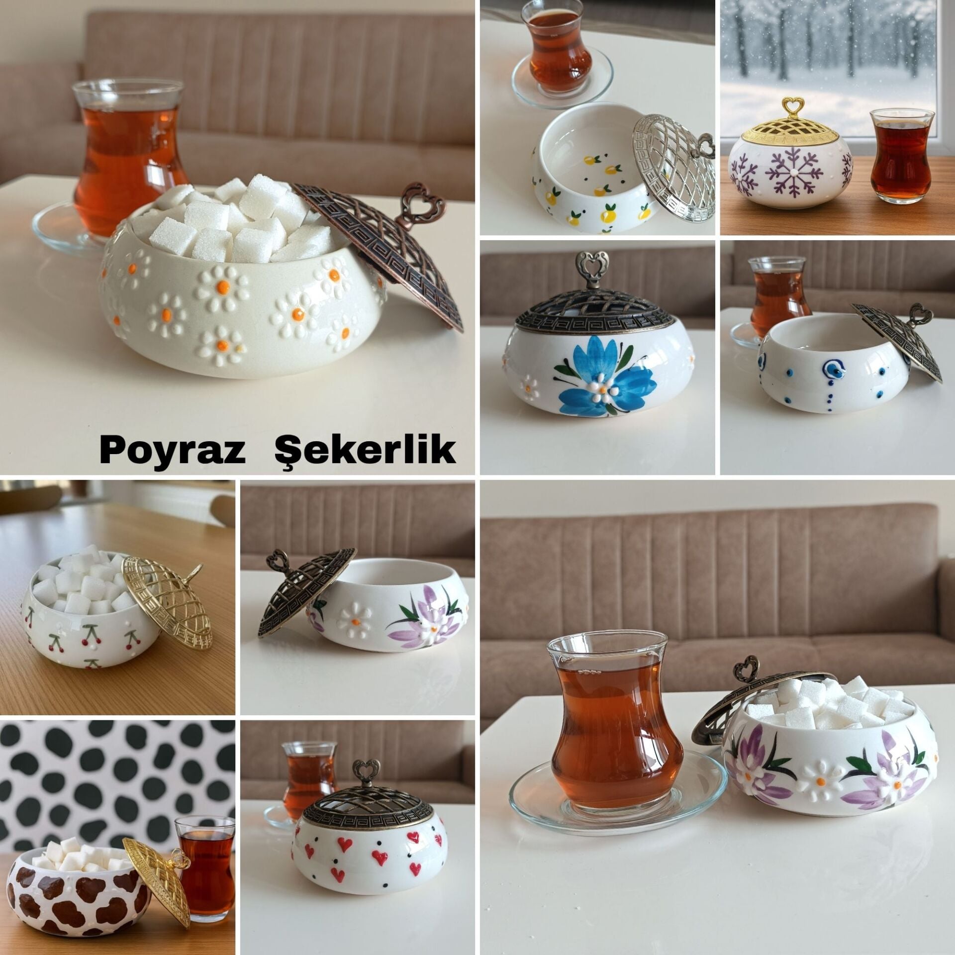 42 Adet Poyraz Şekerlik Toptan Satış
