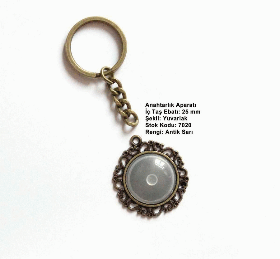 Anahtarlık Aparatı 7020 Antik Sarı