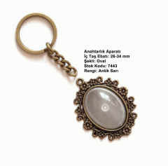 Anahtarlık Aparatı 7443 Antik Sarı