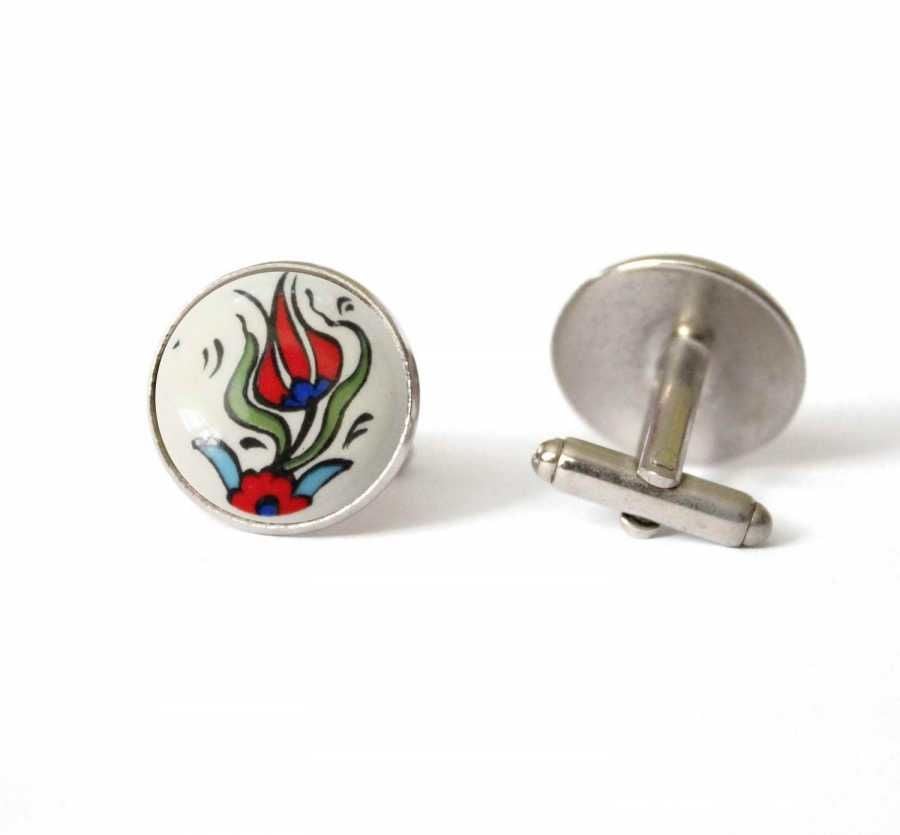 İlbay Çini Takı Kol Düğmesi DS105