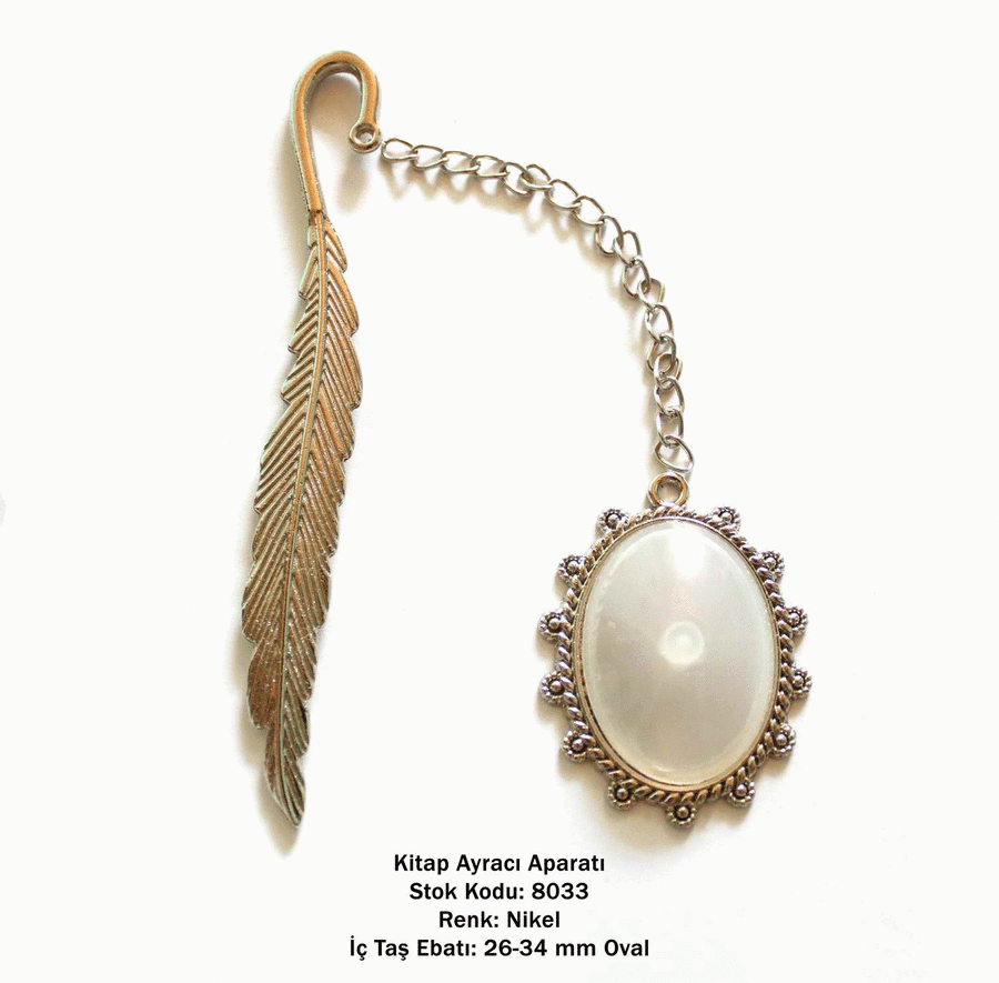 Kitap Ayracı Aparatı 8033 Nikel Kaplama