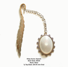 Kitap Ayracı Aparatı 8033 Nikel Kaplama