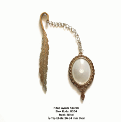 Kitap Ayracı Aparatı 8034 Nikel Kaplama