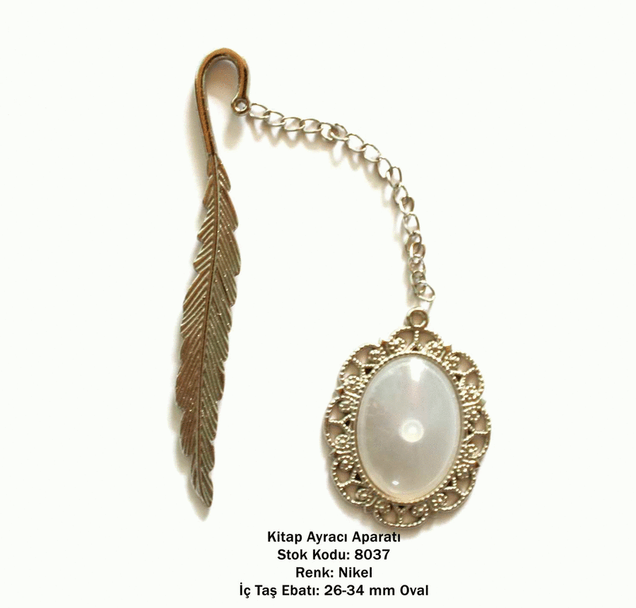 Kitap Ayracı Aparatı 8037 Nikel Kaplama