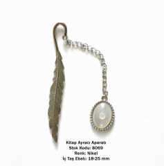 Kitap Ayracı Aparatı 8069 Nikel Kaplama