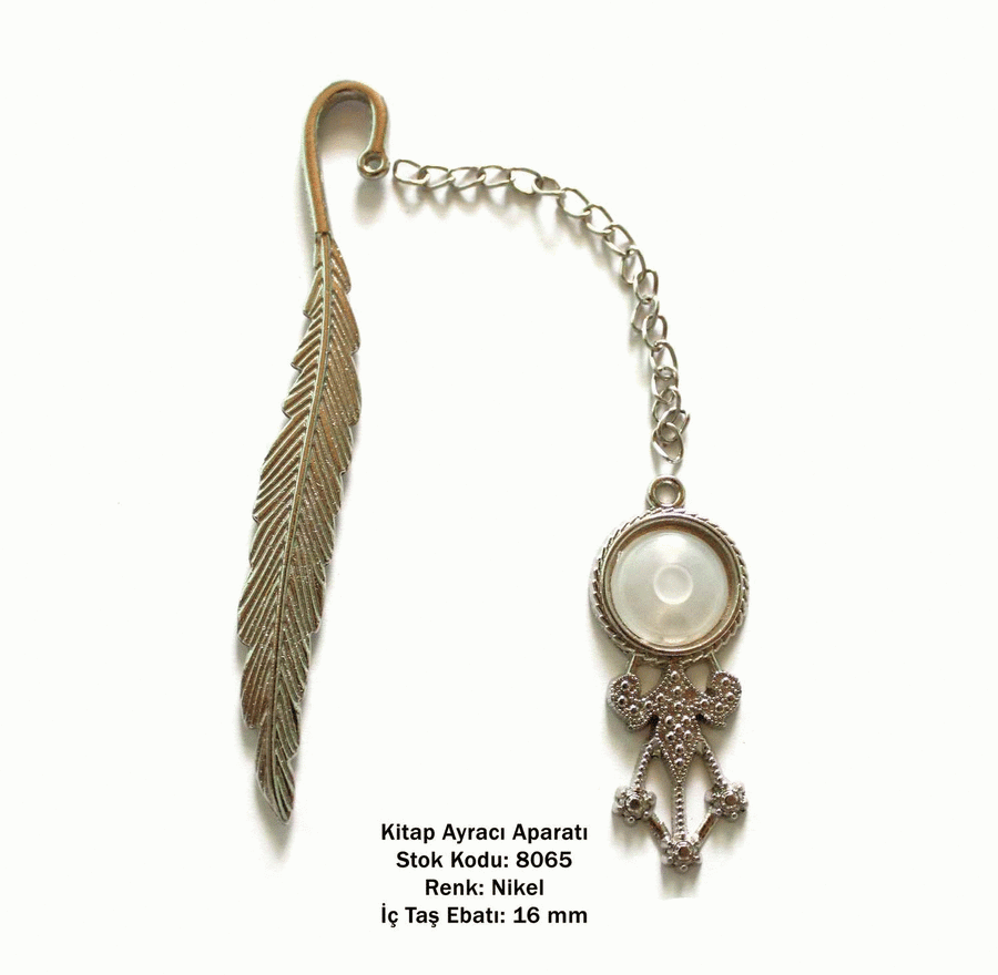 Kitap Ayracı Aparatı 8065 Nikel Kaplama