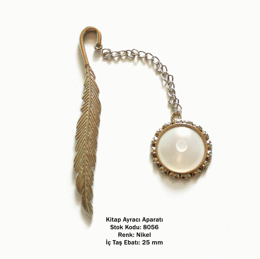 Kitap Ayracı Aparatı 8056 Nikel Kaplama