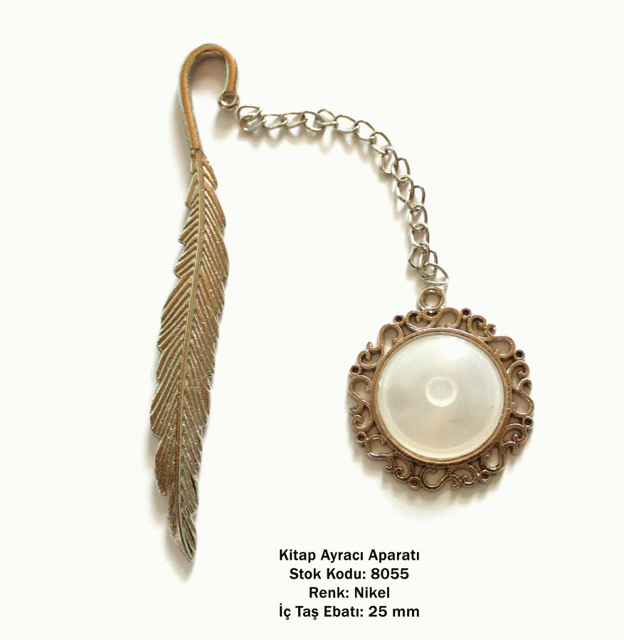 Kitap Ayracı Aparatı 8055 Nikel Kaplama