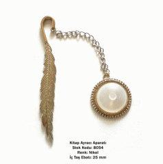 Kitap Ayracı Aparatı 8054 Nikel Kaplama