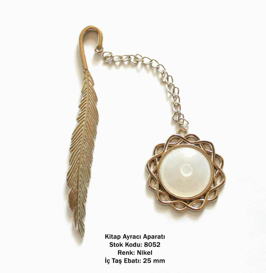 Kitap Ayracı Aparatı 8052 Nikel Kaplama