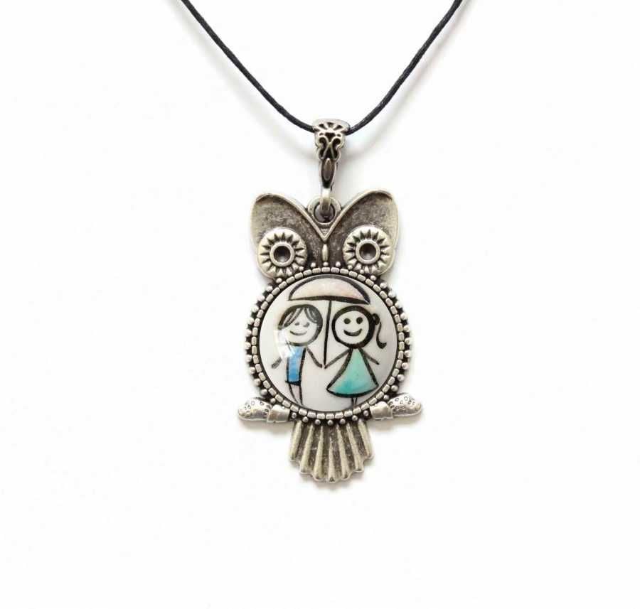 İlbay Çini Seramik Kolye 4216DS104