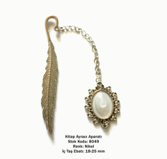 Kitap Ayracı Aparatı 8049 Nikel Kaplama