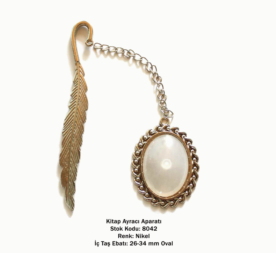 Kitap Ayracı Aparatı 8042 Nikel Kaplama