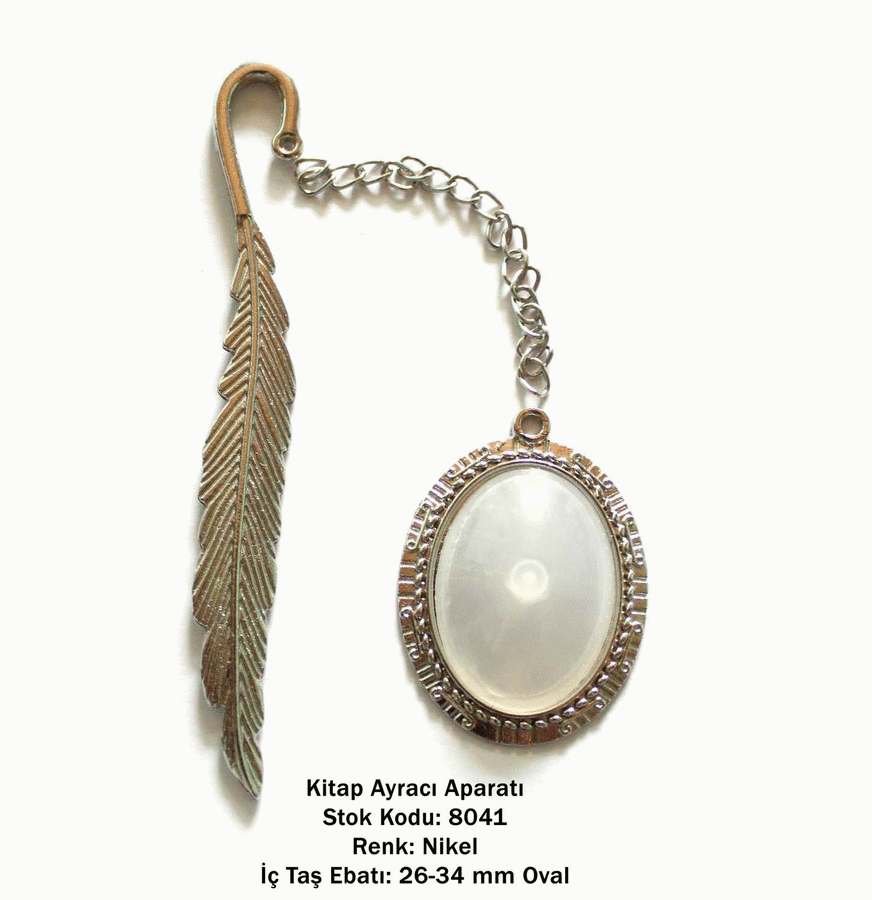 Kitap Ayracı Aparatı 8041 Nikel Kaplama