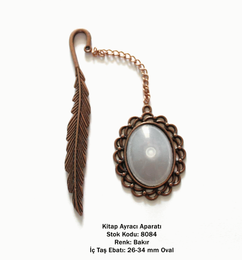 Kitap Ayracı Aparatı 8084 Bakır Kaplama