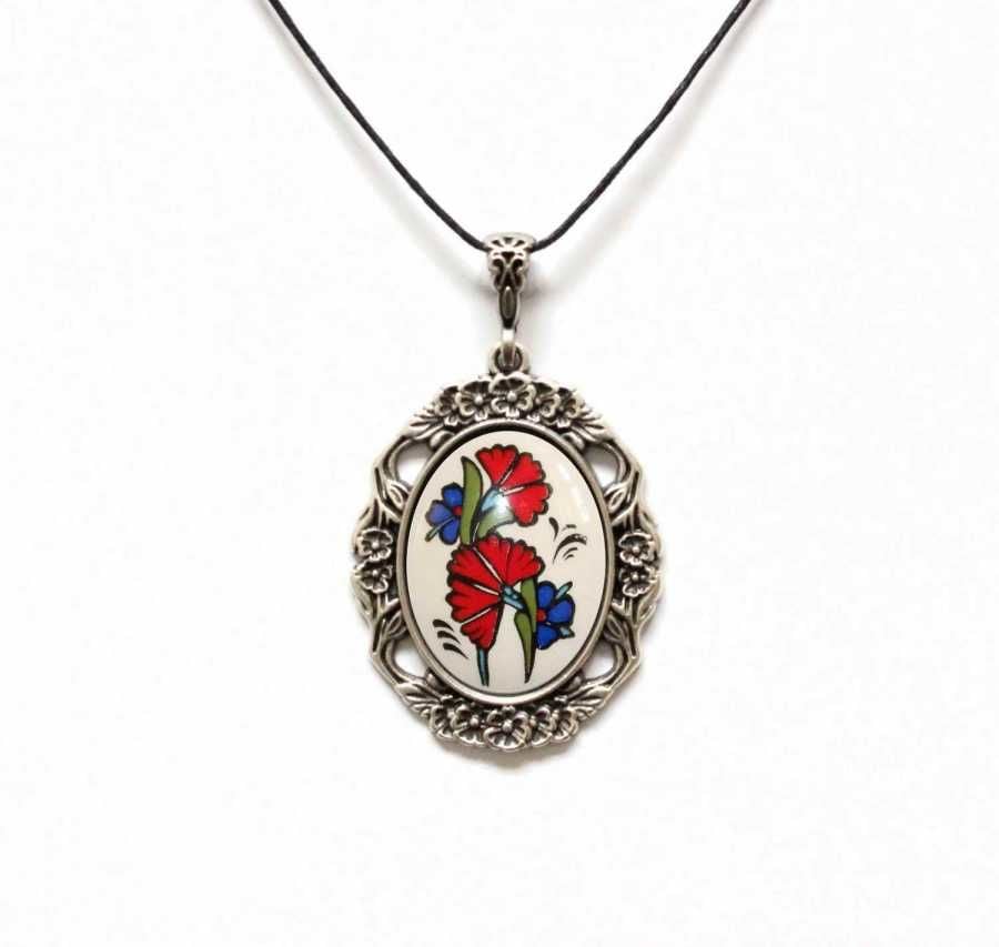 İlbay Çini Seramik Kolye 226DS013