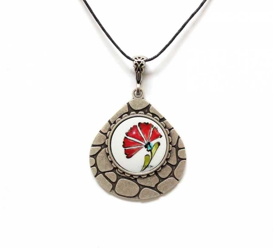 İlbay Çini Seramik Kolye 4214DS100