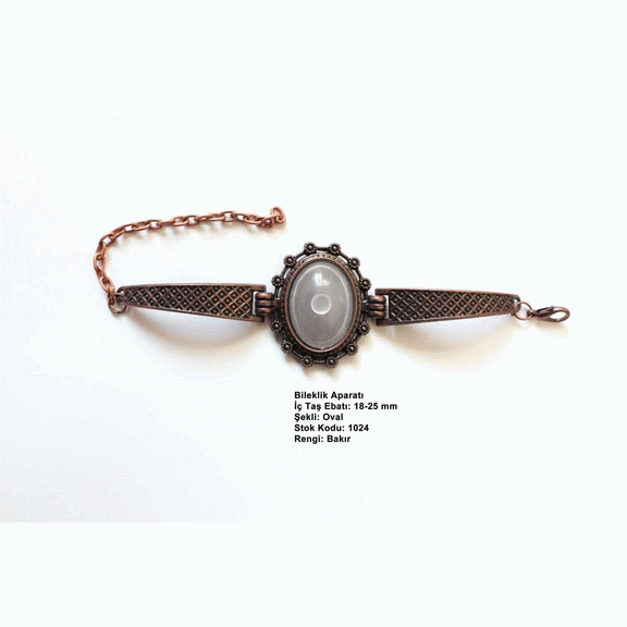 Bakır Renkli Metal Bileklik Aparatı 1024