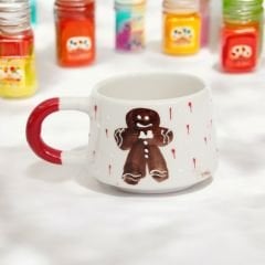 Zencefilli Kurabiye Adam Gingerbread Man Seramik Kupa Mug