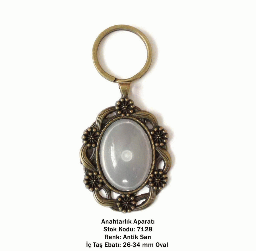 Anahtarlık Aparatı 7128 Antik Sarı