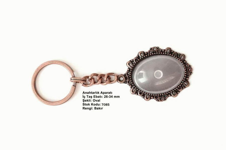 Anahtarlık Aparatı 7085 Bakır Kaplama