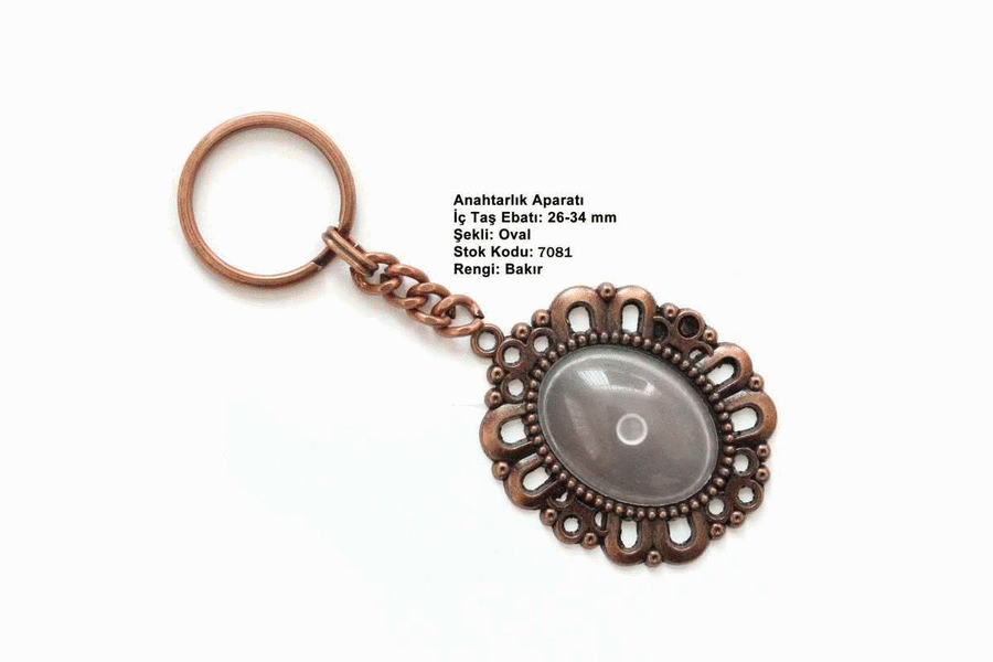 Anahtarlık Aparatı 7081 Bakır Kaplama