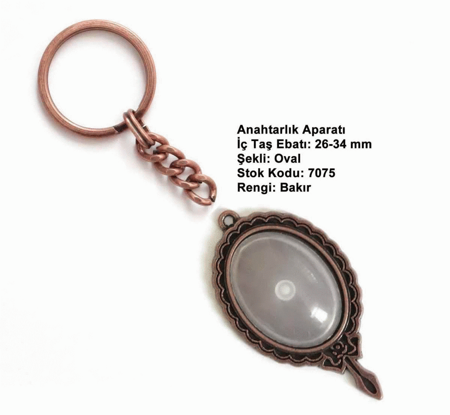 Anahtarlık Aparatı 7075 Bakır Kaplama