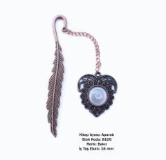 Kitap Ayracı Aparatı 8105 Bakır Kaplama