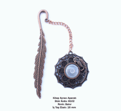 Kitap Ayracı Aparatı 8102 Bakır Kaplama