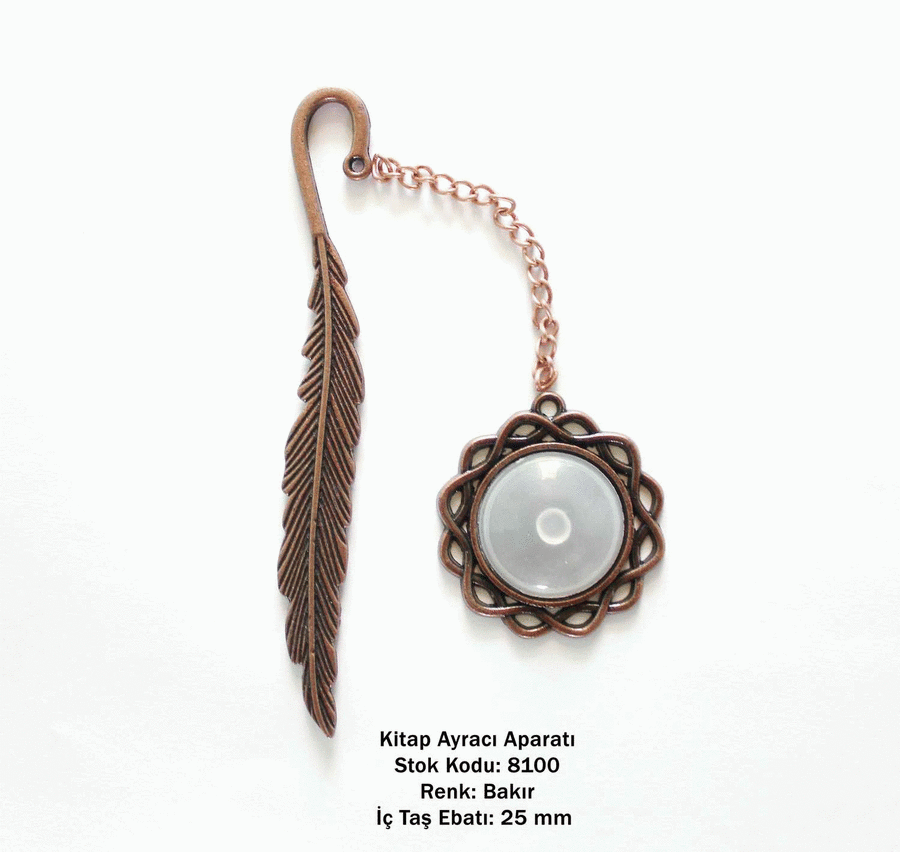 Kitap Ayracı Aparatı 8100 Bakır Kaplama